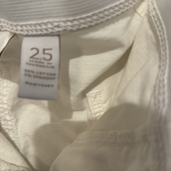 Chicos White Cotton slacks - Picture 4 of 8